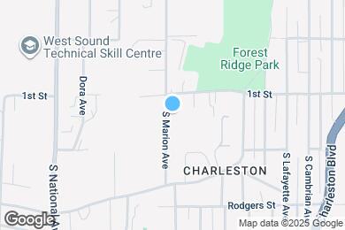Map image of the property - 116 S Marion Ave