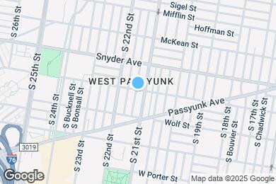Map image of the property - 2201 S Norwood St