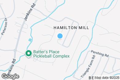 Map image of the property - 8102 Hamilton Mill Dr