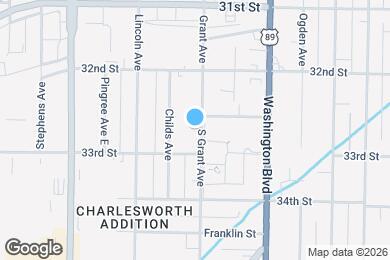 Map image of the property - 3265 S Grant Ave