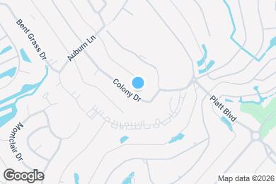 Map image of the property - 1850 Colony Dr