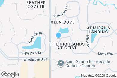 Map image of the property - 8320 Glen Highlands Dr