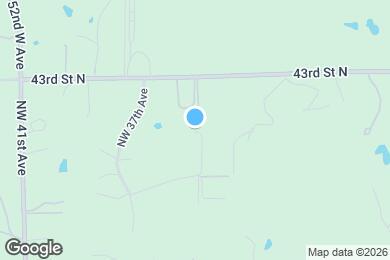 Map image of the property - 3421 W 41st St N