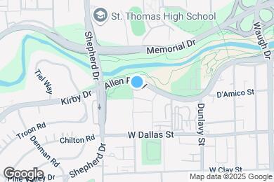 Map image of the property - Hanover Buffalo Bayou