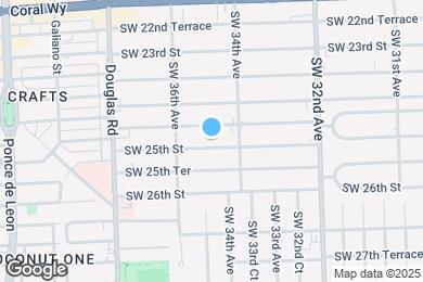 Map image of the property - 3461 SW 25th St