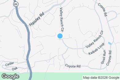 Map image of the property - 1490 Valley Ranch Cir