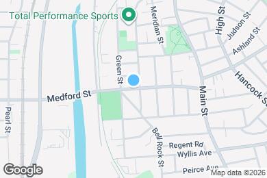 Map image of the property - 100 Medford St