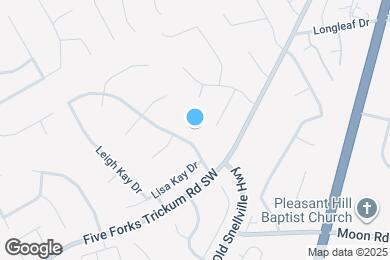 Map image of the property - 450 Leigh Kay Dr