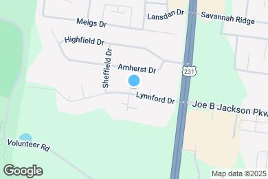 Map image of the property - 132 Lynnford Dr