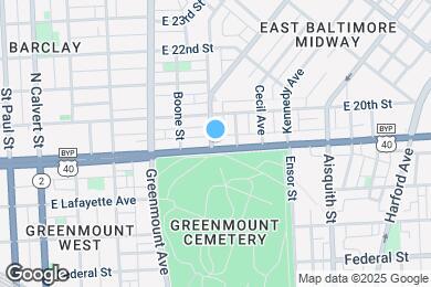 Map image of the property - 800 E North Ave