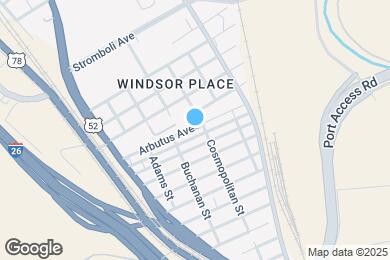 Map image of the property - 2007 Arbutus Ave