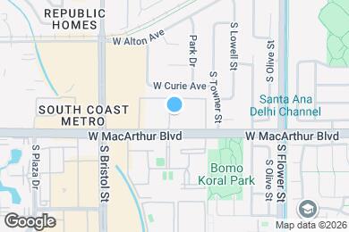Map image of the property - 1001 W MacArthur Blvd