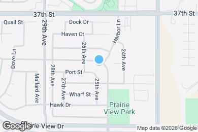 Map image of the property - 2500 Park View Dr