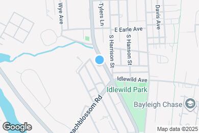 Map image of the property - 415 S Washington St