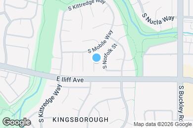 Map image of the property - 2252 S Memphis St