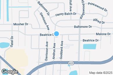 Map image of the property - 5333 Andrus Ave