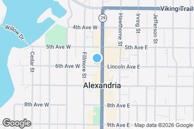 Map image of the property - 528 Broadway St