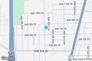 Map image of the property - 612 NW 6th Ave