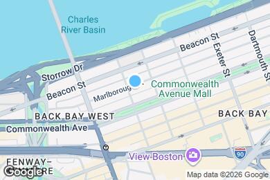 Map image of the property - 356 Marlborough St
