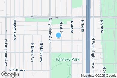 Map image of the property - 3001 N 6th St