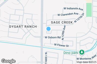 Map image of the property - 13012 W Sheila Ln