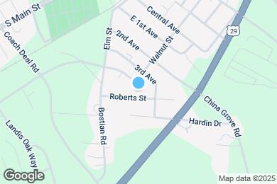 Map image of the property - 1125 Roberts St