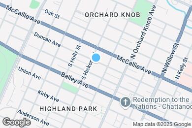 Map image of the property - 1704 Duncan Ave