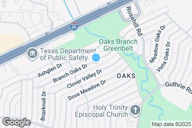 Map image of the property - 2902 Branch Oaks Dr