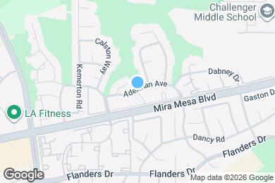 Map image of the property - 10808 Aderman Ave