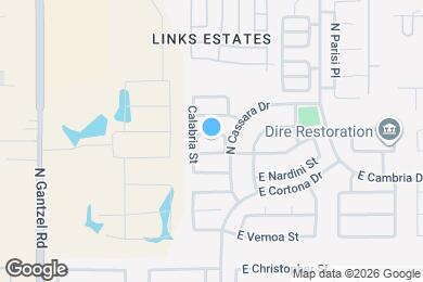 Map image of the property - 841 E Lamonte St