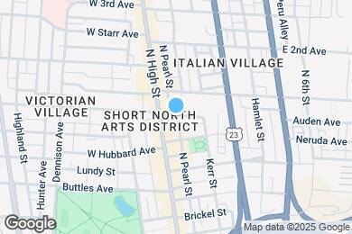 Map image of the property - 855 N Pearl St