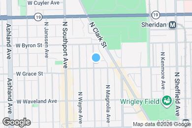 Map image of the property - 3801 N Lakewood Ave #Gdn