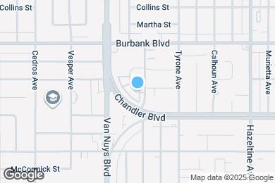Map image of the property - 5455 Sylmar Ave