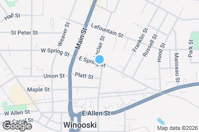 Map image of the property - 58 E Spring St