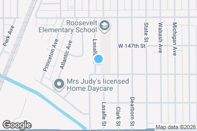 Map image of the property - 14733 Ln Salle St