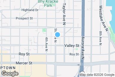 Map image of the property - 812 5th Ave N