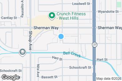 Map image of the property - 7109 Farralone Ave
