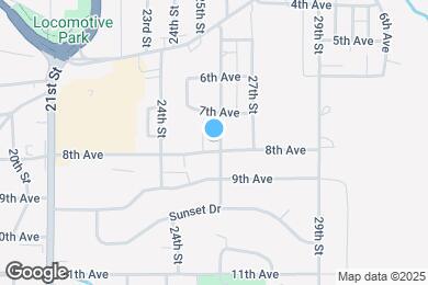 Map image of the property - 2523 8th Ave
