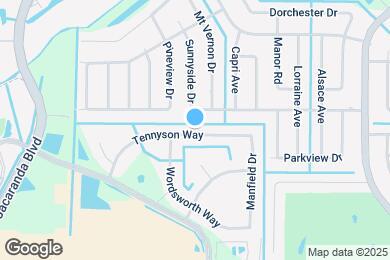 Map image of the property - 4259 Tennyson Way