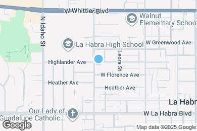 Map image of the property - 720 Highlander Ave