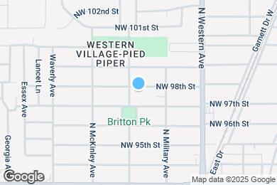 Map image of the property - 1236 NW 98th St