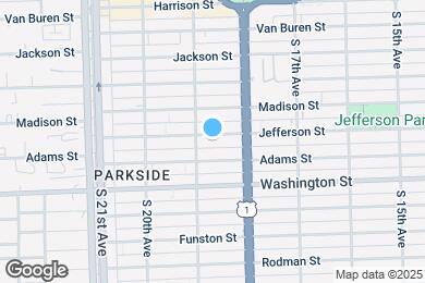Map image of the property - 1840 Jefferson St