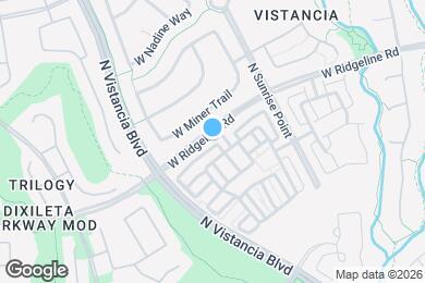 Map image of the property - 12532 W Hummingbird Terrace