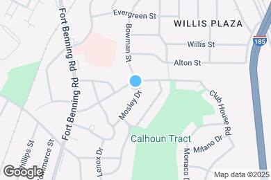 Map image of the property - 3965 Mosley Dr