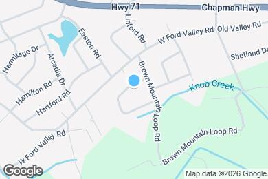 Map image of the property - 208 Mount David Dr