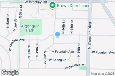 Map image of the property - 4625 W Parkland Ave
