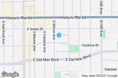 Map image of the property - 1115 Cordova St