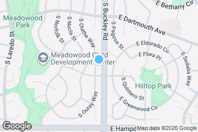 Map image of the property - 3270 S Ouray Way