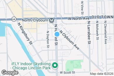 Map image of the property - 1487 N Halsted St