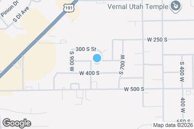 Map image of the property - 833 W 350 S